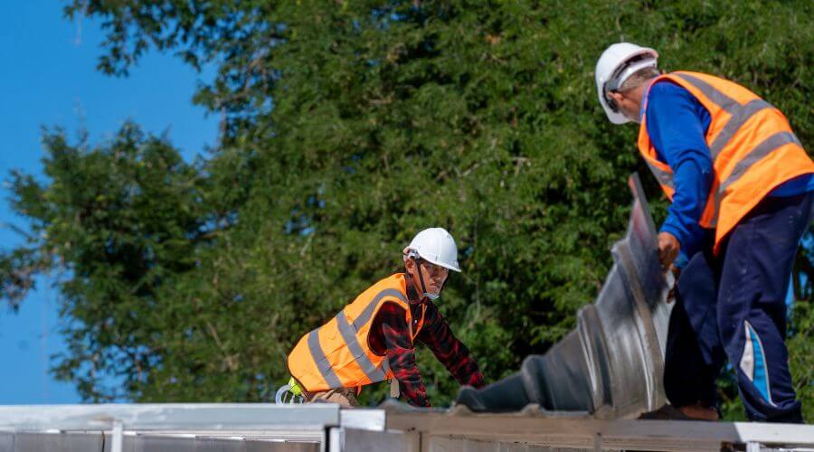 Professional metal roof installation in Wendell, MN